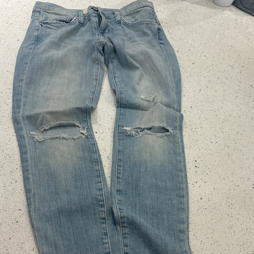 Current Elliot - Distressed Blue Women's Jeans - Size 26